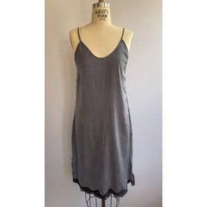 Out from Under lace trim slip dress